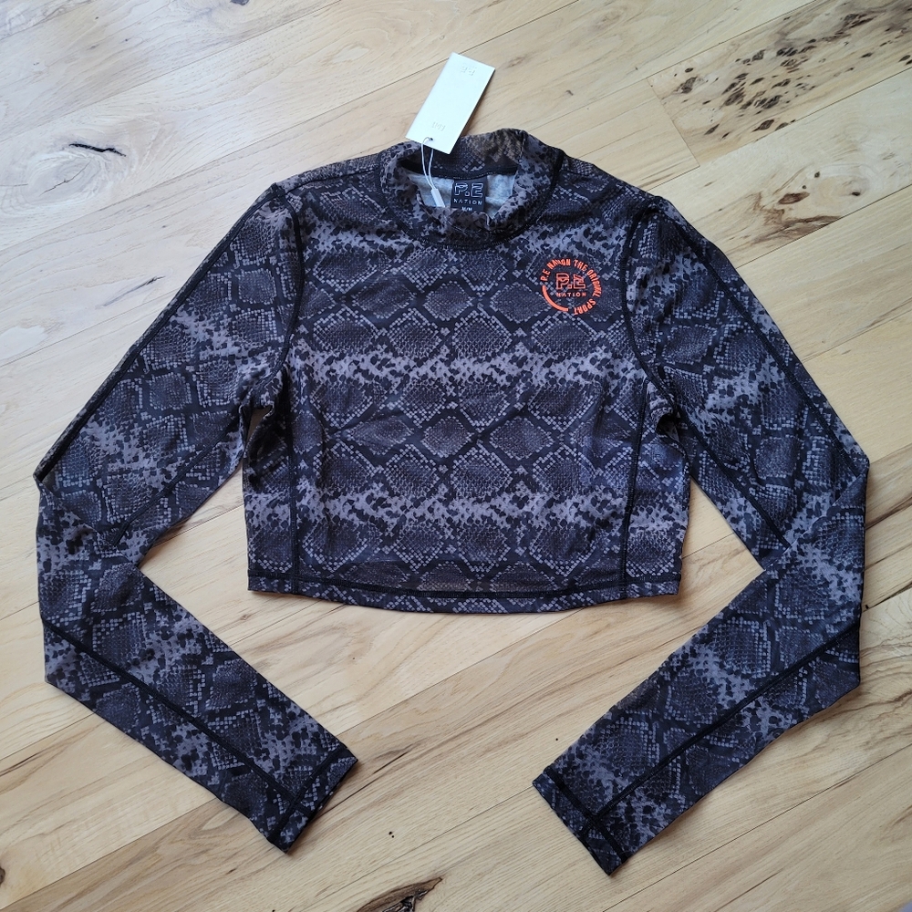 PE Nation Full Force Mesh Top